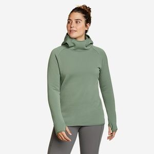 Medium Eddie Bauer Drawstring Hoodie with Thumbholes.